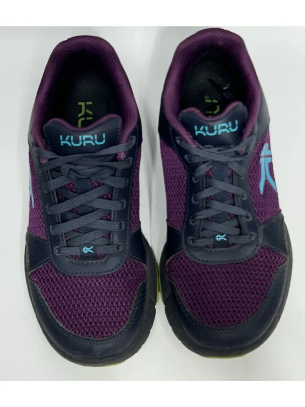 Kuru Quantum 2.0 Womens Size 8.5 Purple Blue Athletic Running Shoes Sneakers